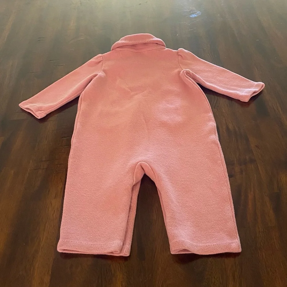 Ralph Lauren Estate Cotton Shawl Collar Coverall